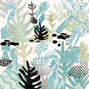 Undergrowth, 2015 (digitalt collage)