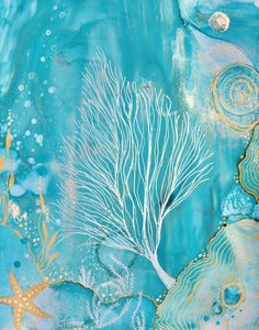 Ocean Coral Serenity av Amy Tieman