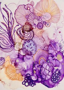 Lila guld – en fantasifull blomning av Amy Tieman