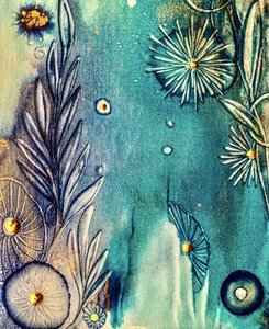 Teal Ocean Garden av Amy Tieman