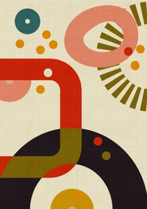 Mid Century Cirque 3 av Ana Rut Bre