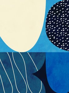 Shapes Play3 2blå av Ana Rut Bre
