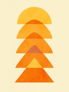 Spring Mid Rhapsody Orange 5 av Ana Rut Bre