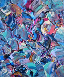 Livfulla abstrakta virvlar