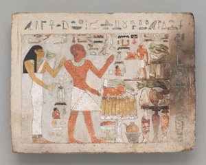 Stela av Amenemhat och Hemet