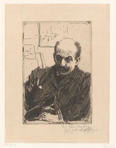 Porträtt av Max Liebermann