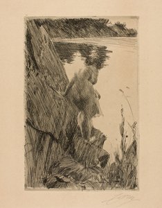 Badande av Anders Leonard Zorn