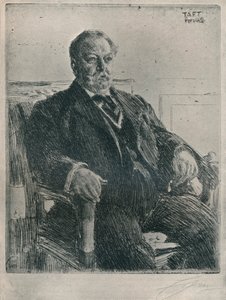 President Taft, 1911 av Anders Leonard Zorn