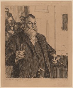 En Toast II av Anders Leonard Zorn