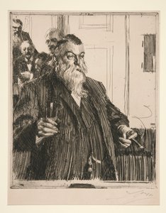 En skål II av Anders Zorn