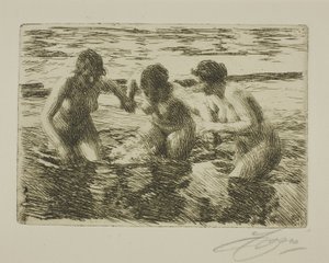 Mot strömmen av Anders Leonard Zorn