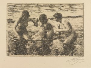 Mot strömmen av Anders Zorn