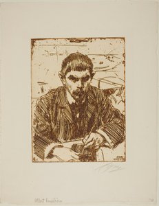 Albert Engström av Anders Zorn