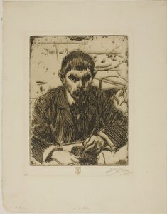 Albert Engström av Anders Zorn