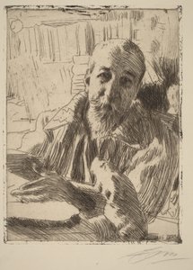Anatole France av Anders Zorn
