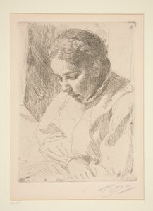 Vid bön av Anders Leonard Zorn