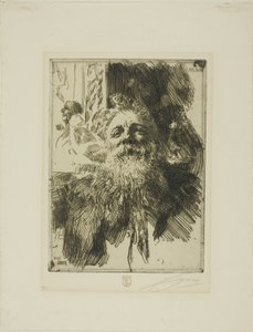 Auguste Rodin av Anders Leonard Zorn