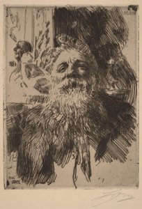 Auguste Rodin av Anders Zorn