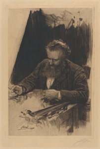 Axel Herman Haig III av Anders Zorn