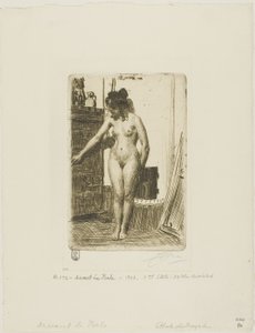 Innan kaminen av Anders Leonard Zorn
