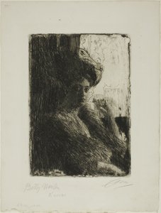 Betty Nansen av Anders Leonard Zorn