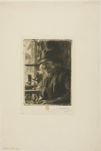 Bosl Anders, Klockare på Mora av Anders Leonard Zorn