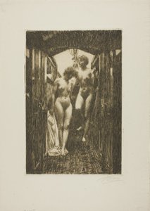 Stuga av Anders Leonard Zorn