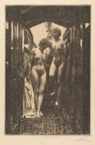 Stuga av Anders Leonard Zorn
