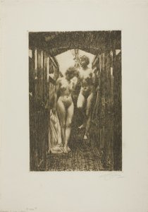 Stuga av Anders Leonard Zorn