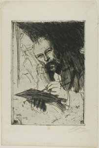 Carl Larsson av Anders Leonard Zorn