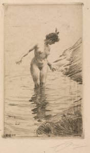 Cirklar av vatten II av Anders Leonard Zorn