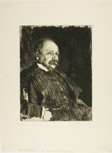 Överste Lamont III (byst) av Anders Leonard Zorn