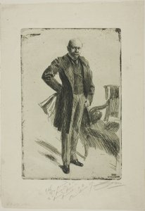 Överste Lamont I (hel längd) av Anders Leonard Zorn
