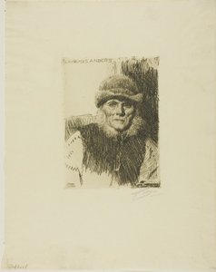 Dalebonde (Lavards Anders) av Anders Leonard Zorn
