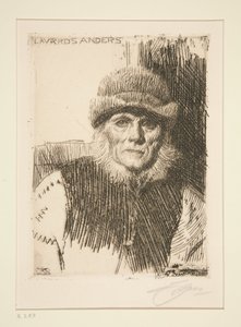 Dalkarlsk bonde av Anders Zorn