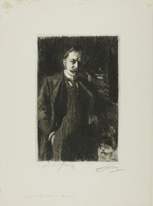 E.R. Bacon av Anders Leonard Zorn