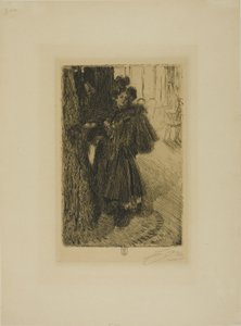 IIスウェーデンの夜の効果 av Anders Leonard Zorn