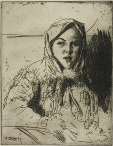 Emma, flicka från Mora av Anders Leonard Zorn