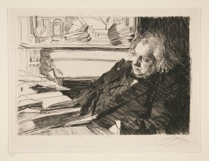 Ernest Renan av Anders Leonard Zorn