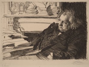 Ernest Renan av Anders Zorn