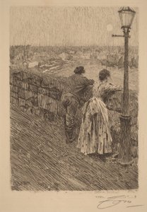 Fiskare i Saint Ives av Anders Zorn