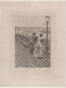 Fiskare i Saint Ives av Anders Zorn