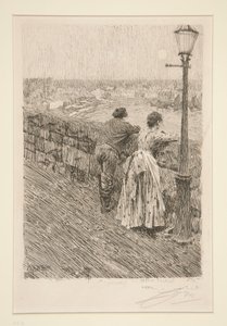 Fiskare i St. Ives av Anders Zorn