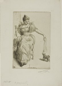 Gerida Hajibarg e av Anders Leonard Zorn
