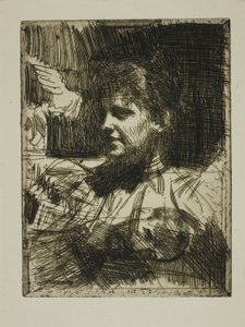 Gerda Hagborg I ("To Please") av Anders Leonard Zorn