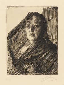Gerda Lundequist av Anders Zorn