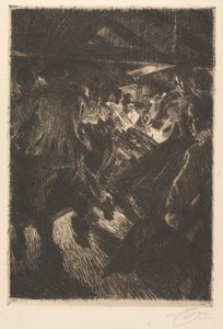 Gopsmor Stuga av Anders Leonard Zorn