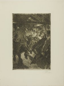Gopsmor Stuga av Anders Leonard Zorn