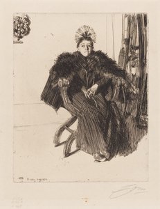 Isabella Gardner av Anders Zorn