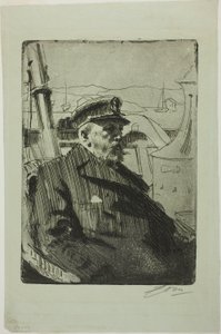 King Oscar II (andra plattan) av Anders Leonard Zorn